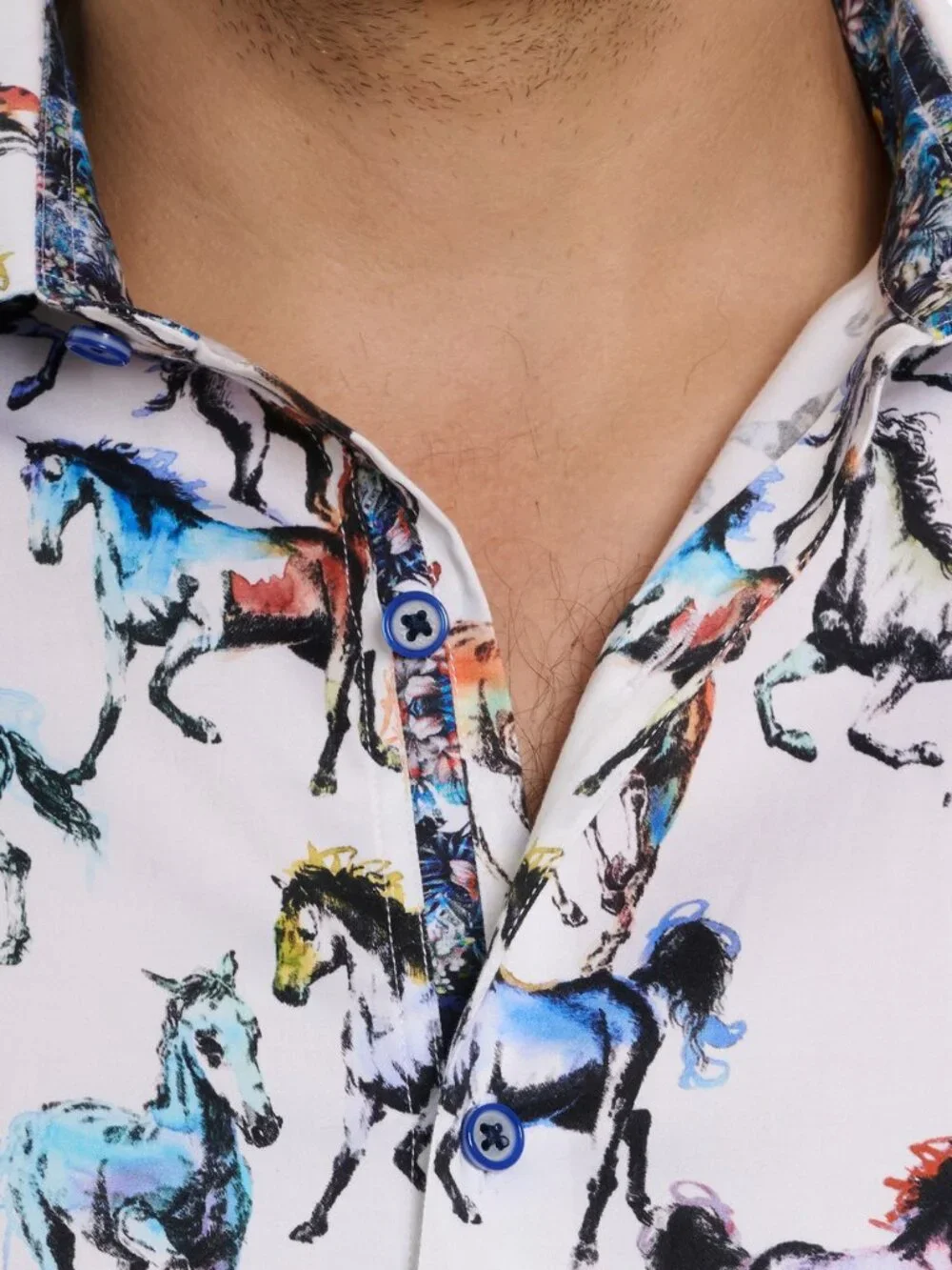 ROBERT GRAHAM Year of Horse THOROUGHBRED LONG SLEEVE BUTTON SHIRT BIG 2XL NWT